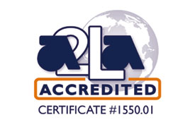 A2LAweight calibration accredited
